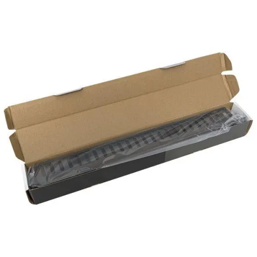 Органайзер кабельный TERACOM PRO с крышкой 19дюйм 1U пластик. черн. EKF TRP-1CORF-PL-BK фото 8