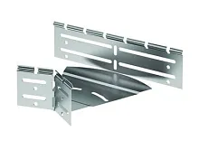 Угол для лотка горизонтальный изменяемый 0-45град. 200х80 CPO цинк-ламель DKC 36015HDZL