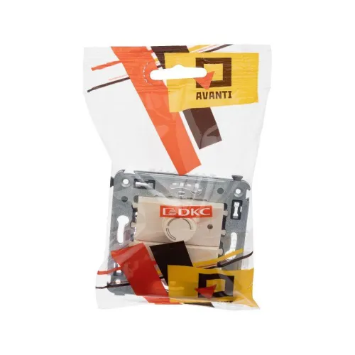 Диммер поворотный СП "Avanti" "Ванильная дымка" DKC 4405133 фото 4