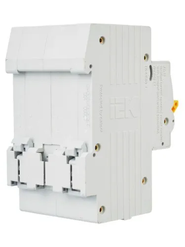 Выключатель автоматический дифференциального тока 2п C 50А 100мА тип AC 4.5кА АД-12 KARAT IEK MAD10-2-050-C-100 фото 9