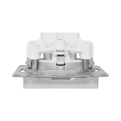 Розетка СП Эпика 16А с заземл. без защ. шторок механизм алюм. EKF UP1-SOA-110 фото 4