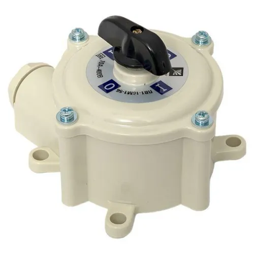 Выключатель пакетный 1-кл. 16А IP56 ПВ1-16 М1 пл. беж. EKF pv-1-16-4 фото 5