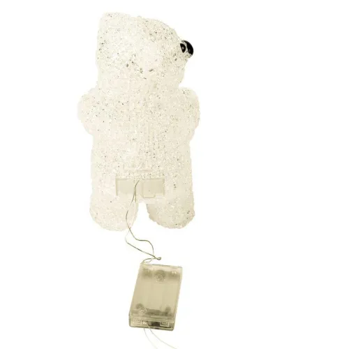 Фигура светодиодная акриловая "Медвежонок" 12х22х13см 10LED бел. 0.5Вт 4.5В IP20 элементы питания 3хAAA (не в компл.) Neon-Night 513-311 фото 6