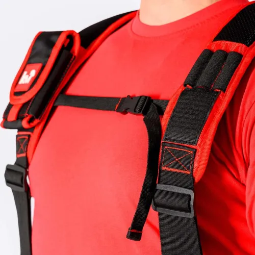 Пояс монтажный усиленный KM-BELTBAGSET-23 с подсумками; разгрузочн. ремнями и магнитным держателем КМ LO51642 фото 6