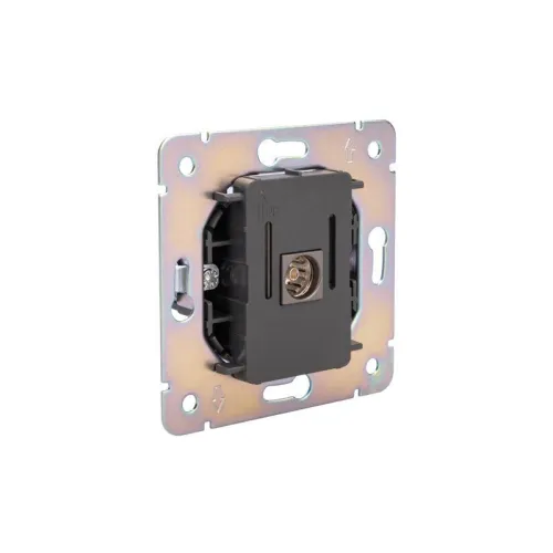 Розетка СП STRONG MIELE TV графит Kranz KR-78-0723-6 фото 6