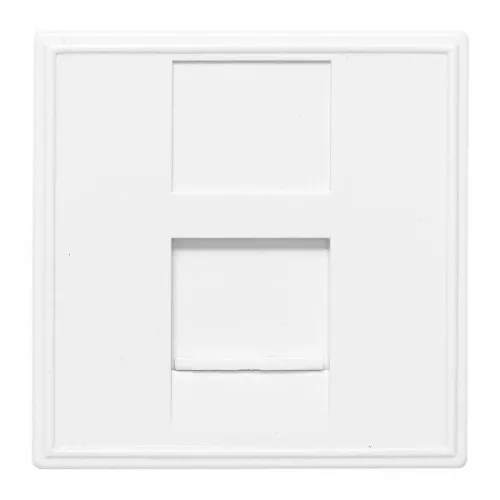 Розетка RJ45 категории 6 (ширина 2 модуля) EKF E2MK016-135-10 фото 3