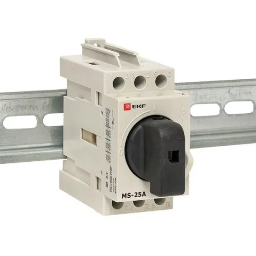 Рубильник мод. 3п MS-25A на DIN-рейку EKF ms-25d фото 5