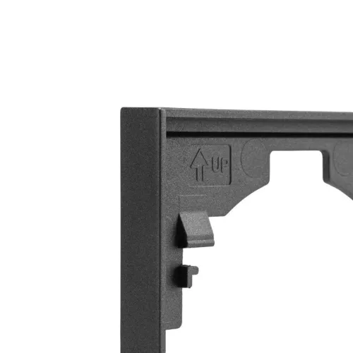 Рамка 4-м STRONG MIELE графит Kranz KR-78-0754-6 фото 3