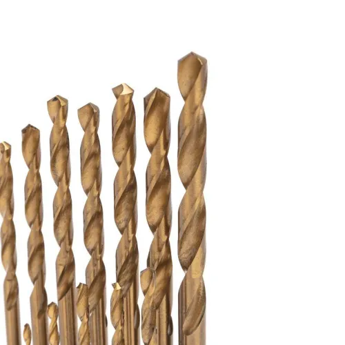 Набор сверл по металлу 1.5-6.5мм (через 0.5мм; 3.2мм; 4.8мм) HSS ТИТАН шестигранный хвостовик (уп.13шт) Kranz KR-91-0622 фото 3