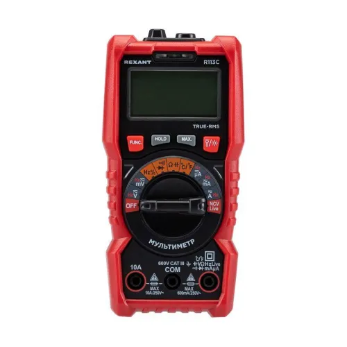 Мультиметр портативный R113C Rexant 13-3112 фото 7