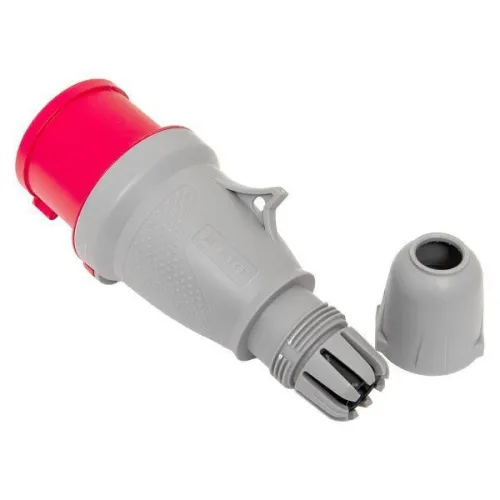 Вилка переносная 025 3Р+РЕ+N 32А 380В IP44 PROxima EKF ps-025-32-380-PRO фото 6