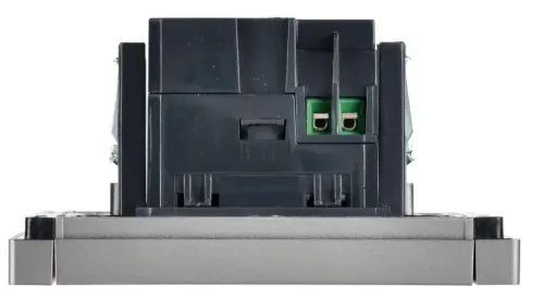 Розетка USB A+C сталь FORTE&PIANO 18Вт FP551 IEK FP-U22-018-K46 фото 3