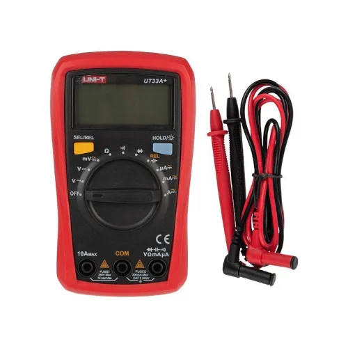 Мультиметр портативный UT33A+ с автовыбором диапазона емкость UNI-T 13-0055 фото 2
