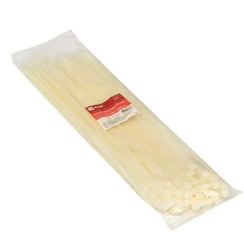 Хомут кабельный 7.2х500 нейл. бел. (уп.100шт) EKF plc-c-7.2x500 фото 2