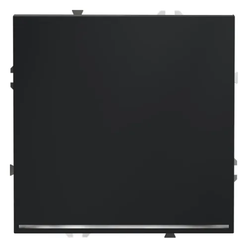 Переключатель проходной 1-кл. СП S70 10А с подсветкой механизм графит Voltum VLS010407