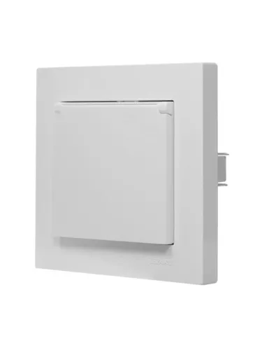 Розетка 1-м СП Vesna с заземл. с крышкой ПБТ механизм бел. LEZARD 742-0288-123B фото 9