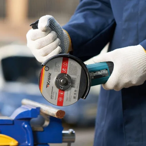 Диск отрезной по металлу 125х1.6х22.23мм Kranz KR-90-0914 фото 3