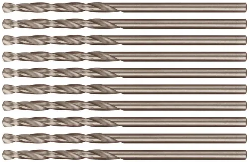 Набор сверл по металлу Profi 2х49мм с кобальтом 5проц. (уп.10шт) Cutop 48-20-10 фото 2