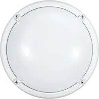 Светильник светодиодный 71 623 OBL-R1-12-4K-WH-IP65-LED-SNRV 12Вт 4000К IP65 900лм ЖКХ с оптико-акустич. датчиком круг бел. (аналог НПП) ОНЛАЙТ 71623