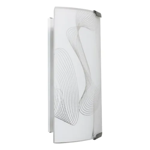 Светильник НББ 21-60 М21 "Бриз" 150х220 1х60Вт E27 IP20 матов. бел./клипсы штамп метал. (инд. упак.) Элетех 1005205924 фото 2