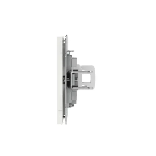 Розетка компьютерная 1-м KANT RJ45 кат.5E без шторки бел. магнолия DKC 7000663 фото 4