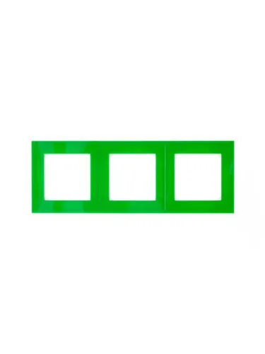 Рамка Levit 3п зел./дым. черн. ABB 2CHH015030A6067 фото 4