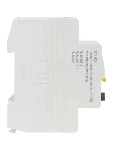 Выключатель дифференциального тока (УЗО) 2п 50А 100мА тип ACS ВД1-63S KARAT IEK MDV12-2-050-100 фото 5