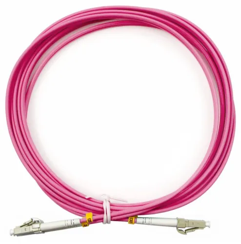Шнур оптический FOP-50-OM4-LC-LC-3m duplex LC-LC50/125мм OM4 3м LSZH Cabeus 9103c