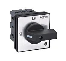 Выключатель-разъединитель 3п 32А IP20 с черн. рукоят. на дверцу 4 винтами SE MSD32320B