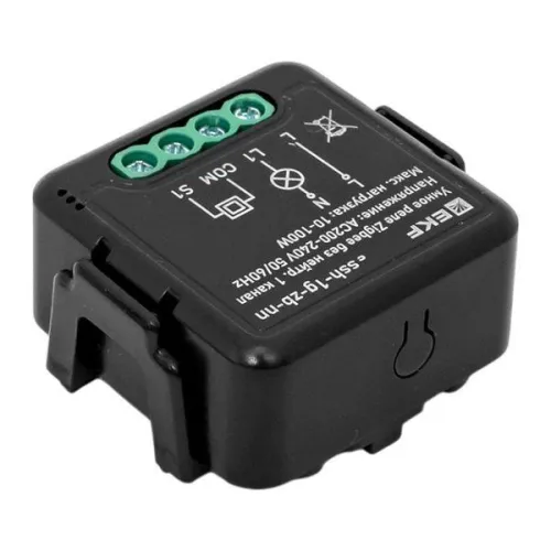 Реле умное в подрозетник 1-канальное Zigbee Connect Select без нейтрали EKF ssh-1g-zb-nn фото 12
