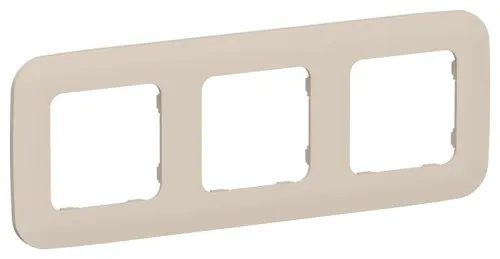 Рамка 3-м СП FLITE РУ-3-А-ФлЛ льняной IEK FI-M32-31-20-K88