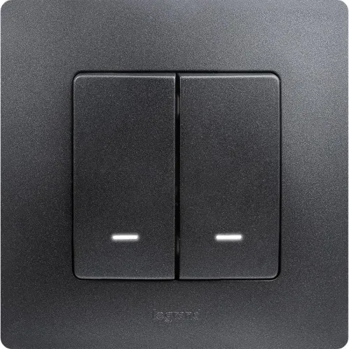 Рамка 1-м СП Etika IP20 антрацит IEK 672581 фото 2