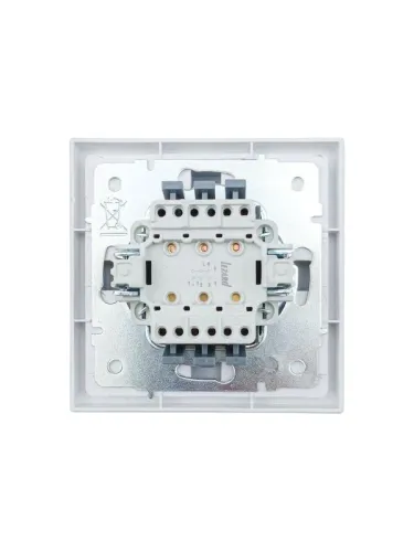 Выключатель 3-кл. СП ZIMA IP20 10А безвинт. зажим бел. LEZARD 704-0288-109QC фото 2