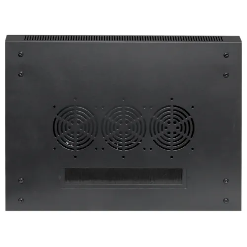 Шкаф настенный 19дюйм TERACOM PRO 12U 600600мм дверь стеклянная с замком-ручкой черн. EKF TRP-WLL-1266-40B фото 4