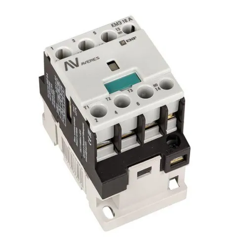 Контактор КМЭ 18А кат. 230В AC 1НЗ AVERES EKF ctr-s-18-01-230-av фото 3
