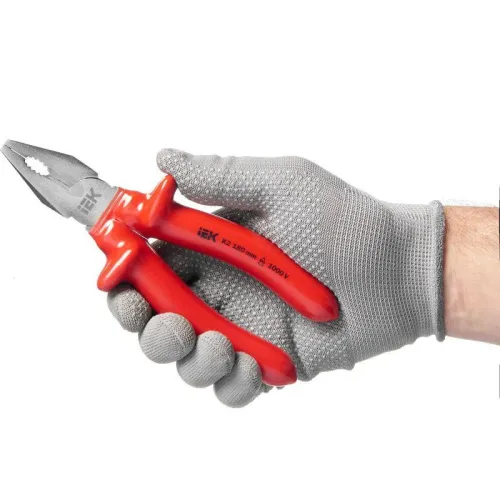 Пассатижи диэлектрические Profi 180мм 1000В ARMA2L 3 IEK A2L3-PL20-K2-180 фото 3