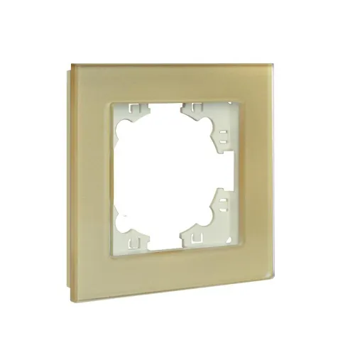 Рамка 1-м Афина стеклянная зол. UNIVersal 2290 фото 2