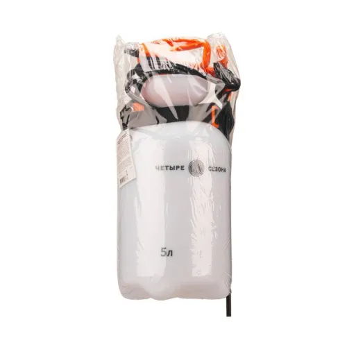 Опрыскиватель садовый помповый для растений и цветов 5л ЧЕТЫРЕ СЕЗОНА 62-0244 фото 3