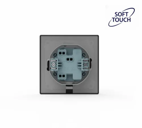 Переключатель 1-кл. СП Pixel IP44 механизм карбон TOKOV ELECTRIC TKE-PX-P1-C14-IP44 фото 4