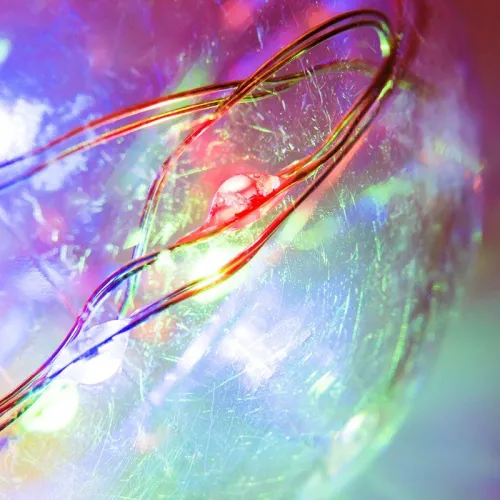 Гирлянда светодиодная "Ретро-лампы" 3м 100LED мультиколор 4Вт IP20 Neon-Night 303-079 фото 3