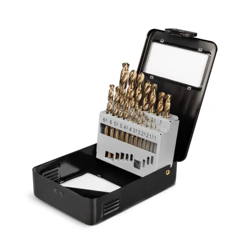 Набор сверл по металлу НСС-19К ПРОФИ КВТ 106205 фото 4