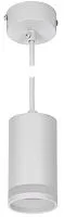 Светильник 4007 подвесной под лампу GU10 бел. IEK LT-UCB0-4007-GU10-1-K01