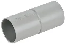 Муфта соединительная труба-труба d40 GI40G сер. ELASTA IEK CTA10MP-GIG40-K41-020