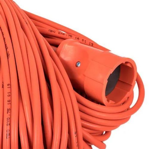 Удлинитель-шнур 1х50м без заземл. 10А IP20 Зевс 2.0 2.3кВт ПВС 2х0.75 PROxima EKF USB02-10-275-1-50 фото 2