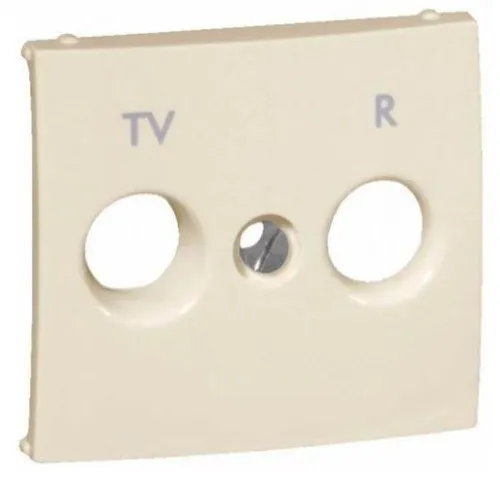 Панель лицевая TV-FM Valena для розетки сл. кость IEK 774342