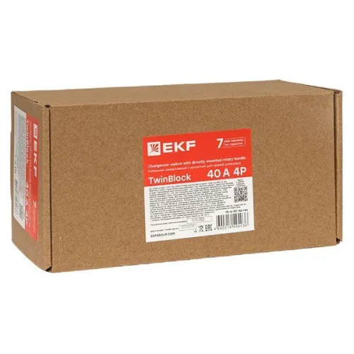 Рубильник 4п 250А без рукоятки управления TwinBlock EKF tb-s-250-4p фото 8
