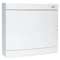 Щит распределительный навесной Unix 2х18мод. IP41 бел. дверь PROxima EKF ux-2x18-nw