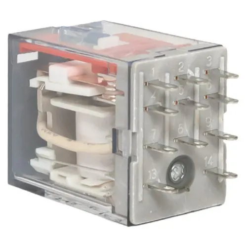 Реле промежуточное с кнопкой и мех. индикацией RPAt 22/3 10A 110В DC AVERES EKF rpat-22-3-110DC фото 2