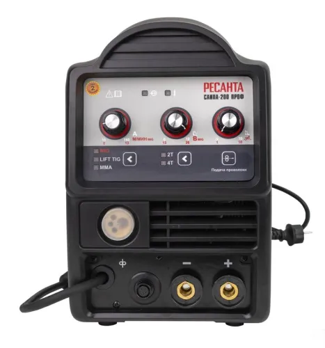 Инвертор сварочный полуавтомат. САИПА-200ПРОФ (MIG/MAG) Ресанта 65/97 фото 3
