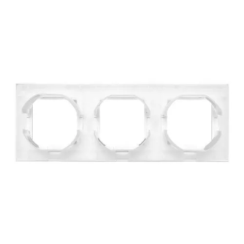 Рамка 3-м Эпика IP44 пластик бел. EKF UP1-FPW-03-44 фото 4